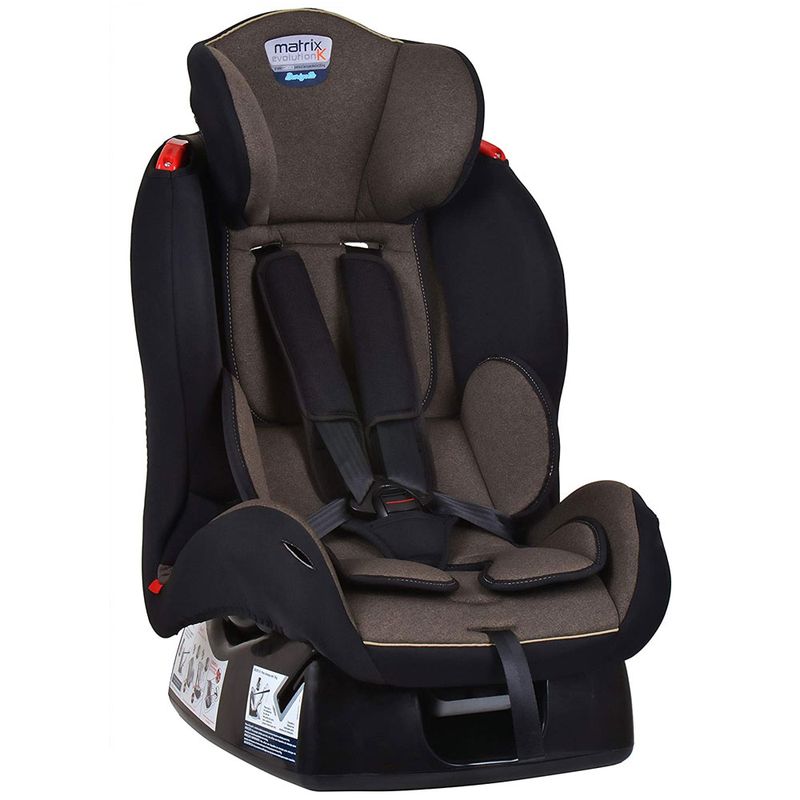 Cadeira-Para-Auto---De-0-a-25-Kg---Matrix-Evolution-K---Mescla-Bege---Burigotto