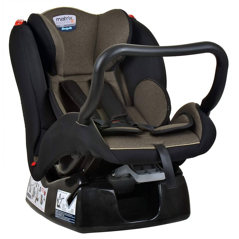 Cadeira-Para-Auto---De-0-a-25-Kg---Matrix-Evolution-K---Mescla-Bege---Burigotto