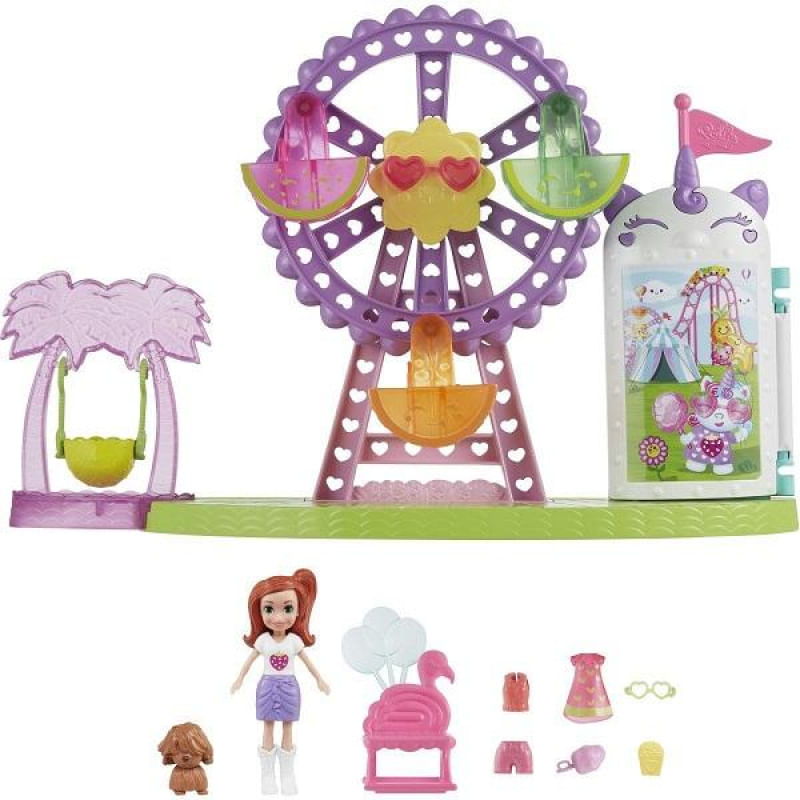 Polly Pocket Playset Carnaval Doce Mattel HWP25 - Ri Happy
