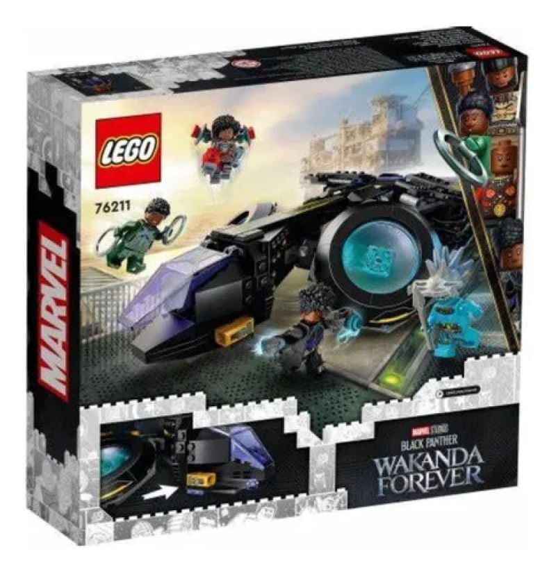 Lego 76211 Pantera Negra Wakanda Forever : Nave Passaro De Sol De