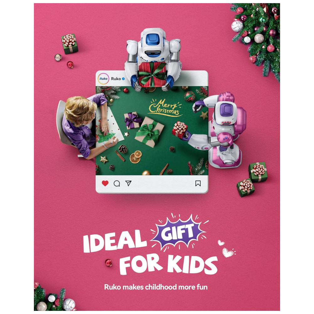 Brinquedo Robô Roku Programável e Interativo com Controle de Voz e de ...