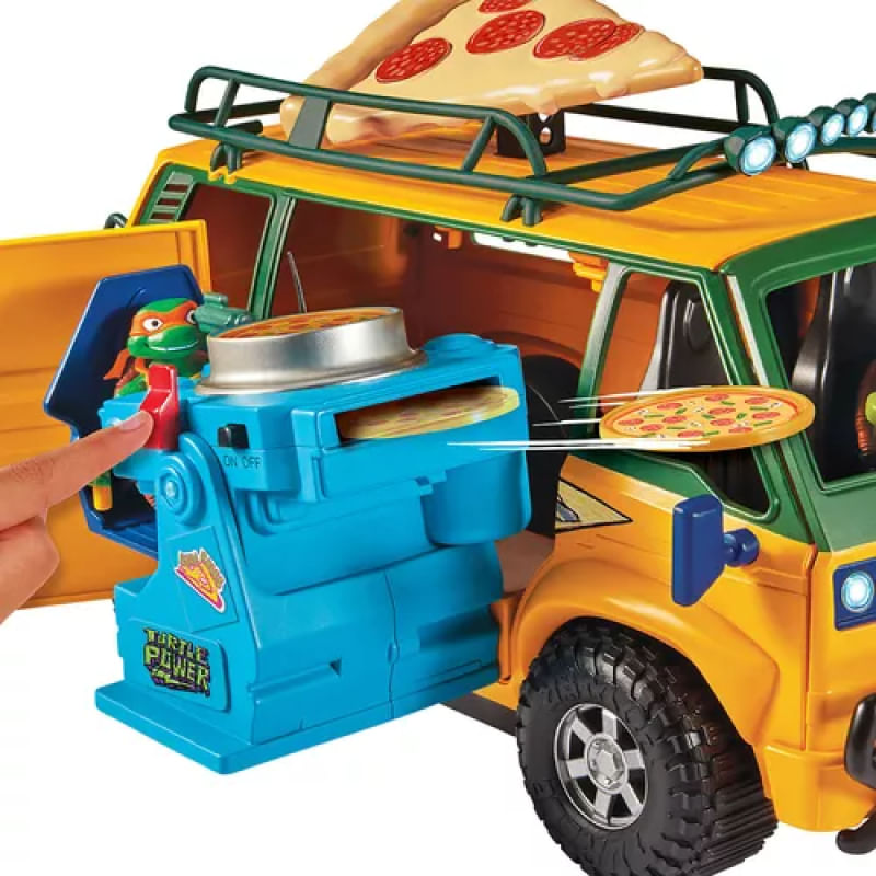 Tartarugas Ninja Caos Mutante - Pizzafire Van De Entregas De Pizza