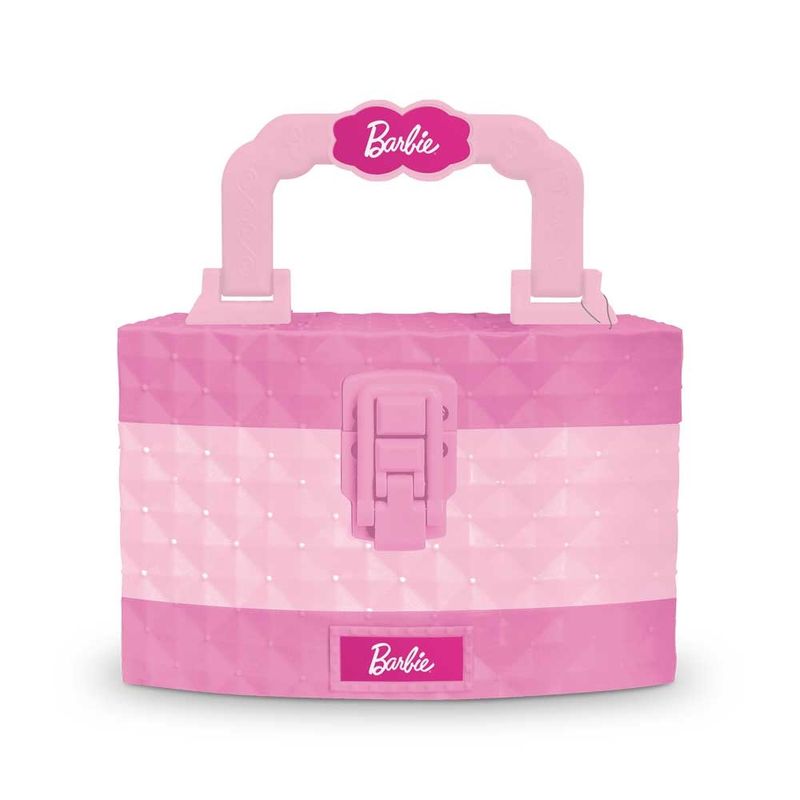 Maleta-de-maquiagem---Glam---Barbie---Rosa---Multikids-1