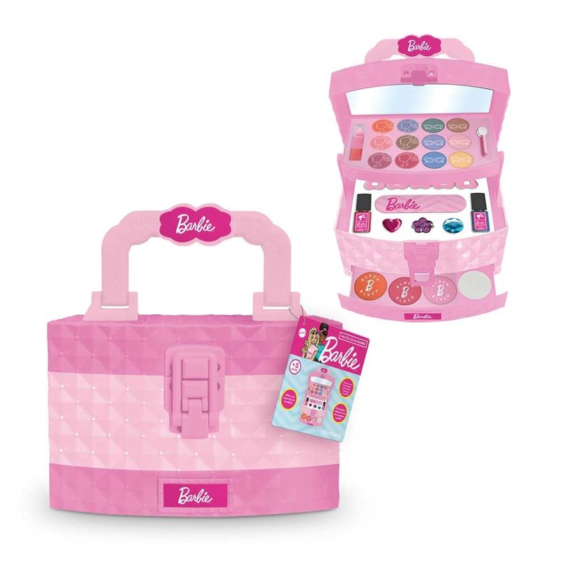 Maleta-de-maquiagem---Glam---Barbie---Rosa---Multikids-2