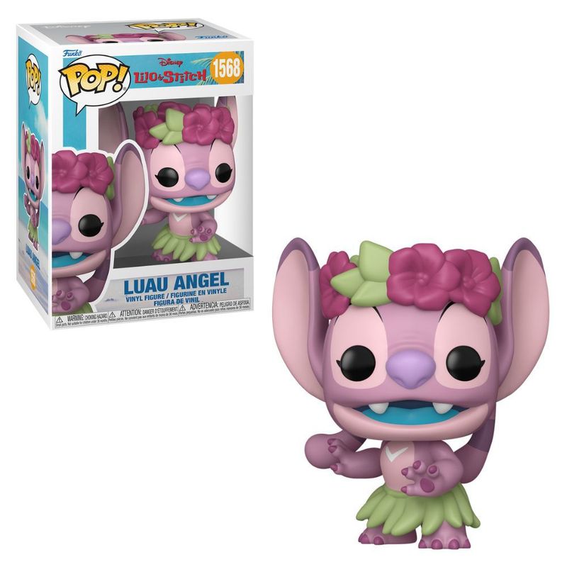 Boneco-Funko-Pop----Disney---Lilo---Stitch---Luau-Angel---Candide-1