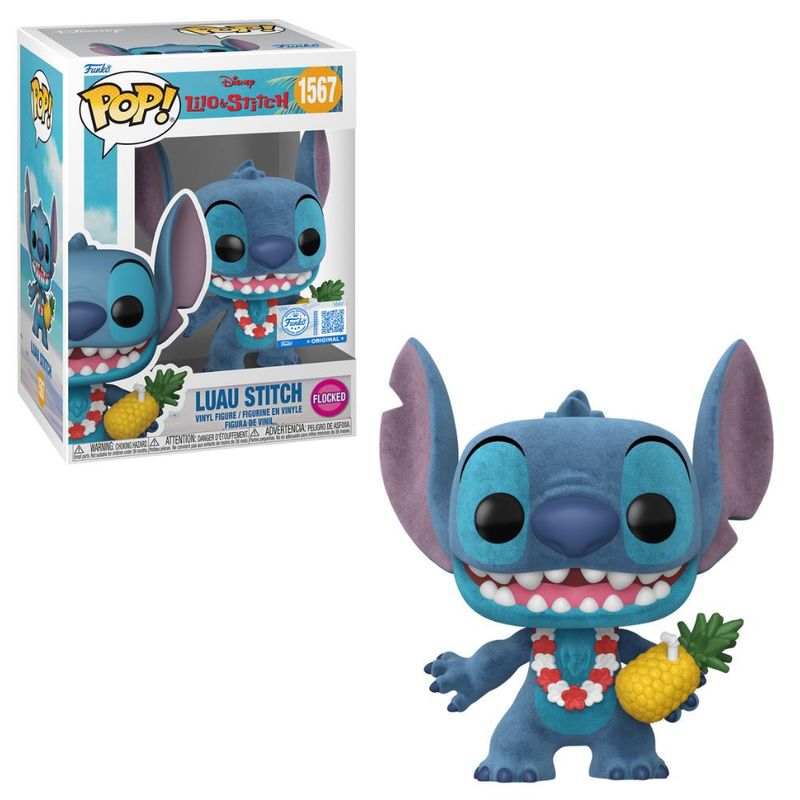 Boneco-Funko-Pop----Disney---Lilo---Stitch---Luau-Stitch---Flocked---Candide-2