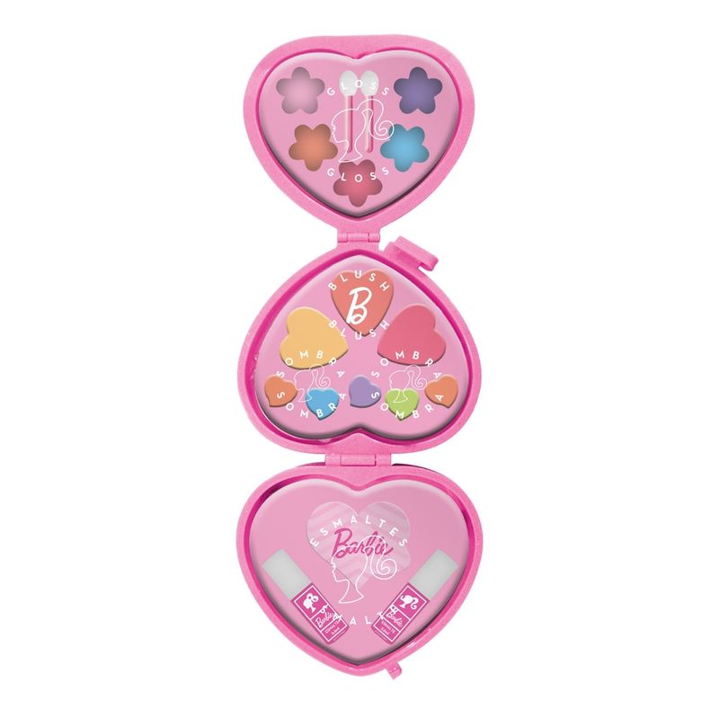 Maquiagem-Infantil---Paleta-Love---Barbie---Multikids-0