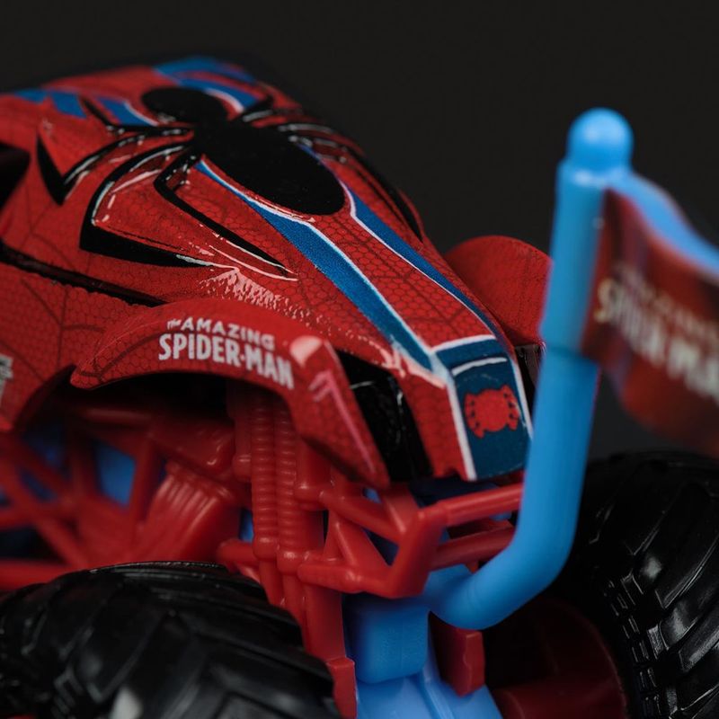 Carrinho---Homem-Aranha---1-64---Monster-Jam---Vermelho---Sunny-7