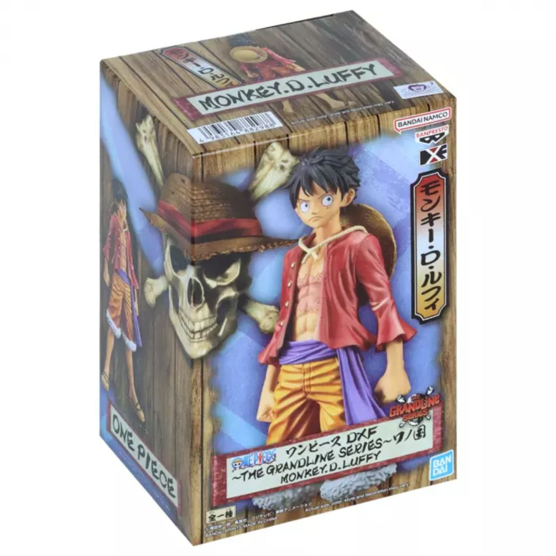 FIGURE ONE PIECE - MONKEY.D.LUFFY WANOKUNI - DXF THE GRANDLINE