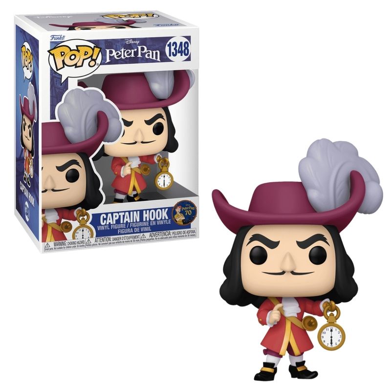 Figura-de-Vinil---Funko-POP---Disney---Peter-Pan---Capitao-Gancho---Candide-2