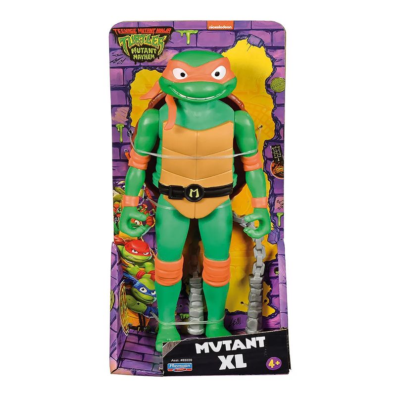 Tartarugas Ninja Boneco Michelangelo 23cm Filme Sunny 3678 Tartarugas Ninja Boneco Michelangelo 23cm Filme Sunny 3678