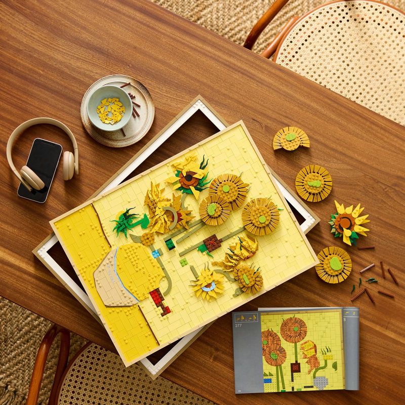 LEGO---ART---Vincent-van-Gogh--Girassois---31215-3