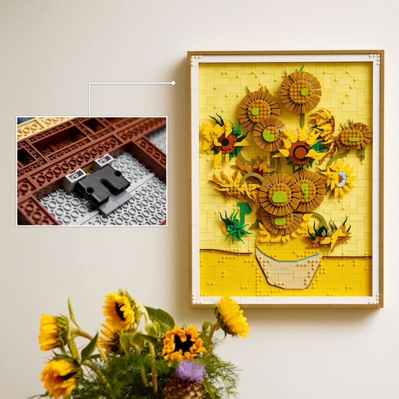LEGO---ART---Vincent-van-Gogh--Girassois---31215-7