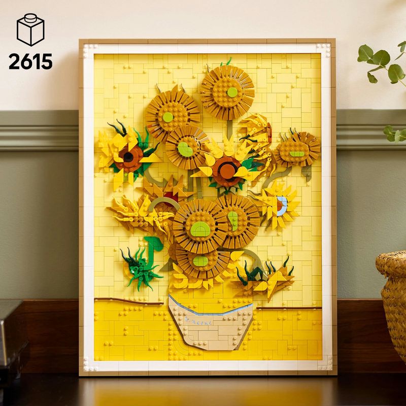 LEGO---ART---Vincent-van-Gogh--Girassois---31215-8