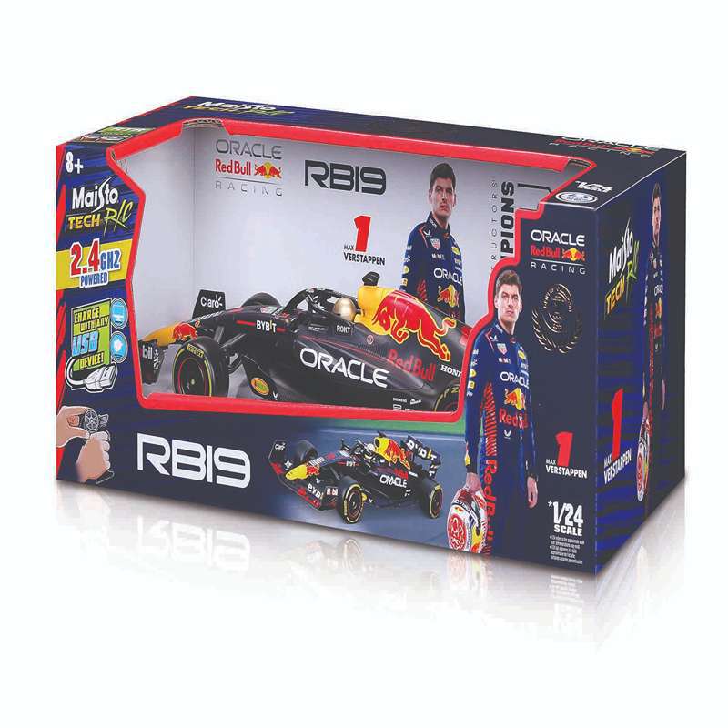 Carrinho-de-Controle-Remoto---R-C-1-24---Oracle-Red-Bull---Racing-RB19--2023----Sortido---Maisto-2