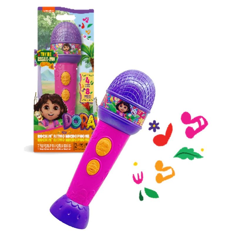 Instrumento-Musical-de-Brinquedo---Microfone---Dora-Aventureira---Sunny--1