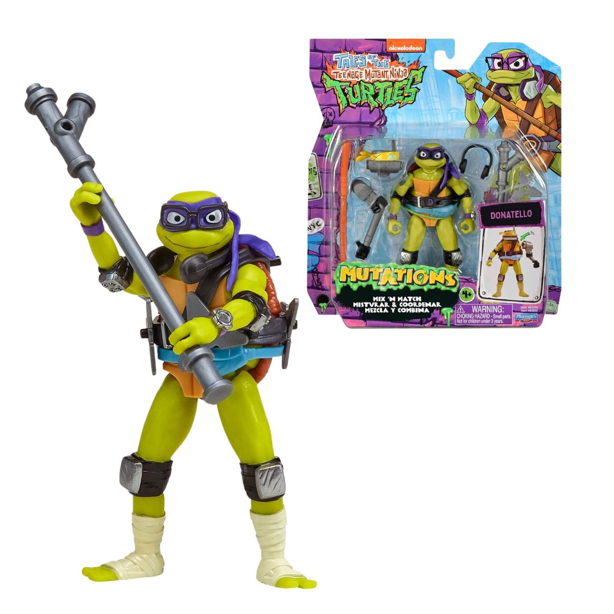 TMNT サムライマイク & サムライドン 2体セット Mix N Match Teenage Mutant Ninja Turtles Bundle | Amazon.com.br