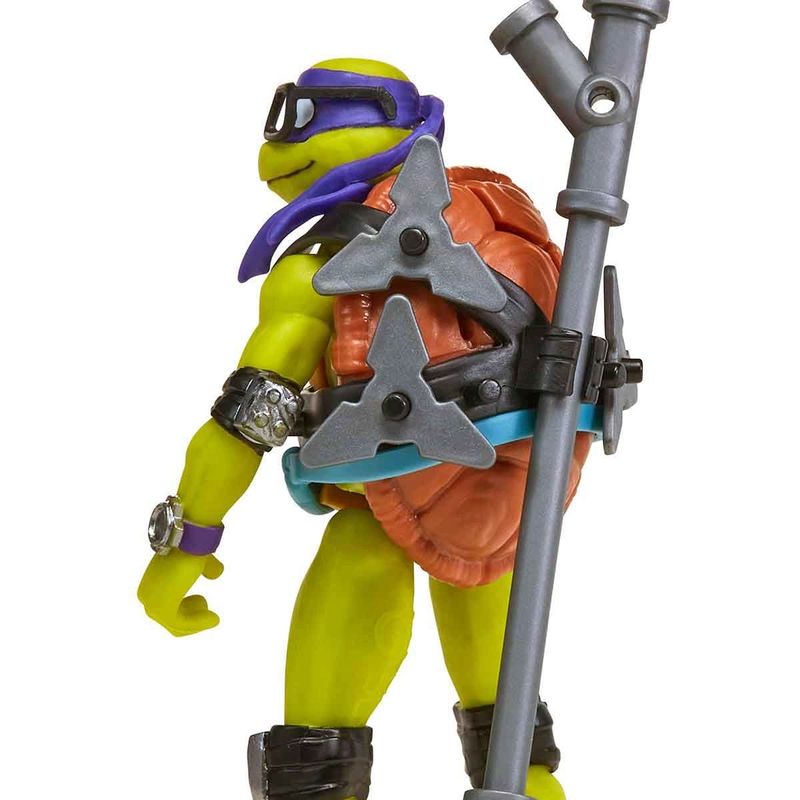 Boneco Donatello Tartarugas Ninja Mix'n Match com Acessórios