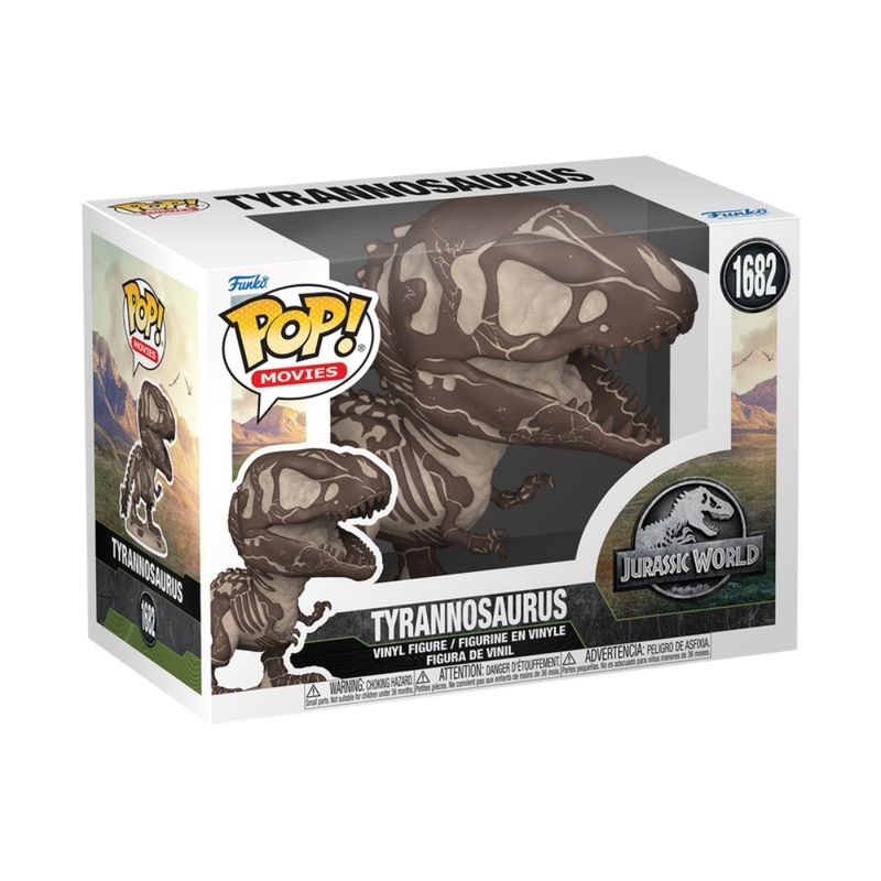 Figura-de-Vinil---Funko-POP-Movies---Jurassic-Park---Fossil-do-Tyrannosaurus-Rex---Candide-1