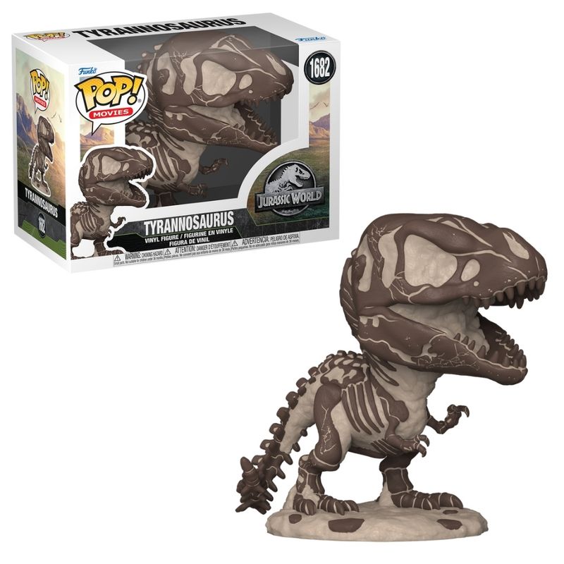 Figura-de-Vinil---Funko-POP-Movies---Jurassic-Park---Fossil-do-Tyrannosaurus-Rex---Candide-2