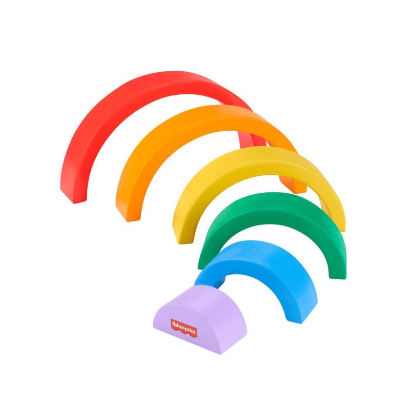 Brinquedo-de-Atividades---Arco-iris-de-Madeira-Empalhavel---Fisher-Price-2