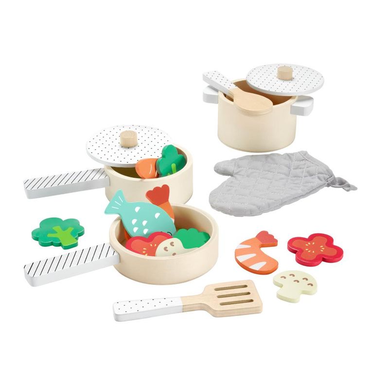 Brinquedo-Primeira-Infancia---Conjunto-de-Panelas-e-Frigideiras-de-Madeira---Fisher-Price-2