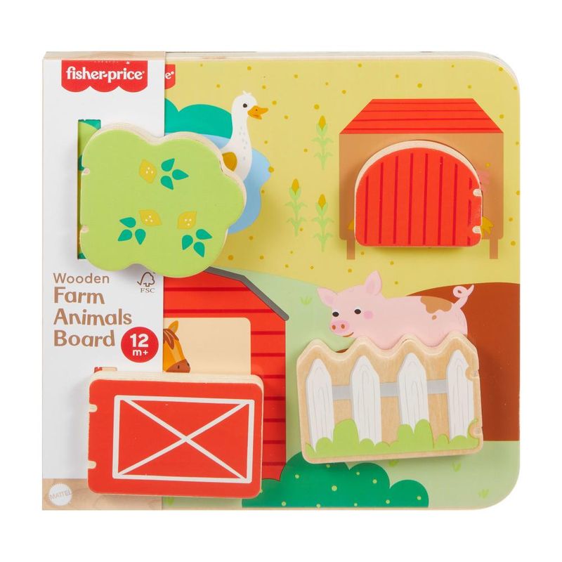 Painel-de-Atividades-Madeira---Animaizinhos-da-Granja---Fisher-Price-2