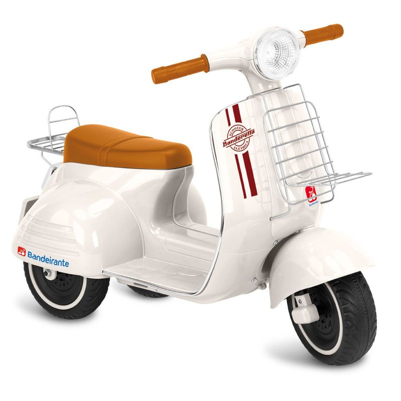 Mini-Veiculo-Eletrico---Scooter---6-Volts---Off-White---Bandeirante-0