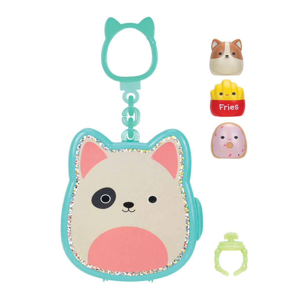 Chaveiro Mochila Charlie com 3 Mini-Squish - Squish a Longs - Ri Happy
