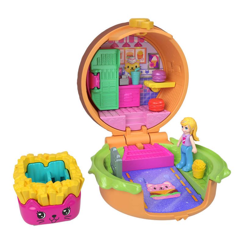 Mini-Playset---Polly-Pocket---Compacto-Revel---Comidinha-Rapida---Mattel-2