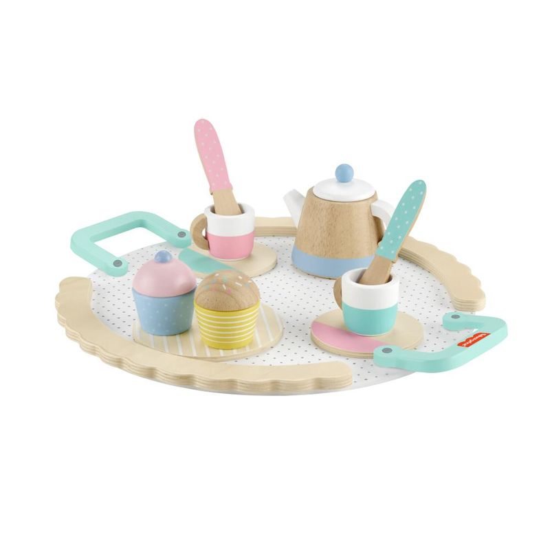 Brinquedo-Primeira-Infancia---Jogo-de-Cha-de-Madeira---Fisher-Price-2