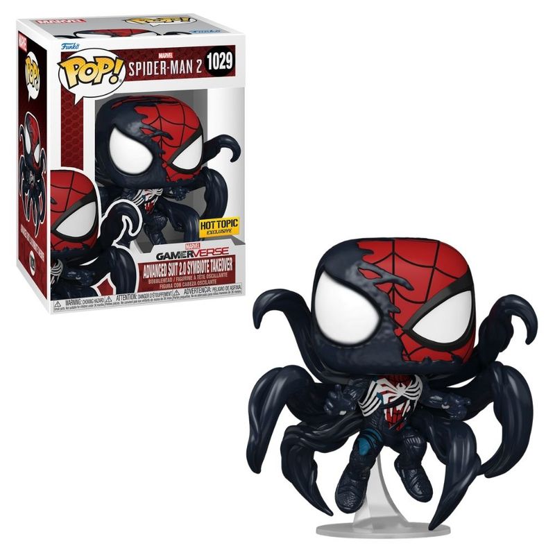 Boneco---Funko-Pop---Marvel---Homem-Aranha-2---Peter-Parker---Traje-Simbionte---Candide-1