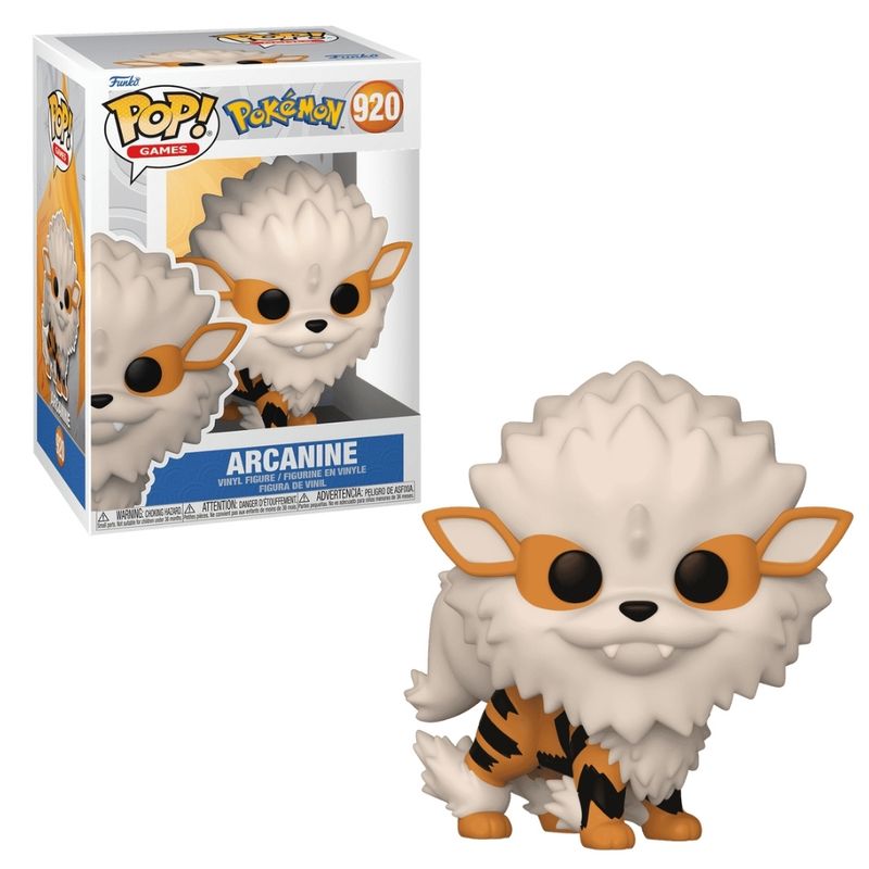 Figura-de-Vinil---Funko-POP-Games---Pokemon---Arcanine---Candide-2