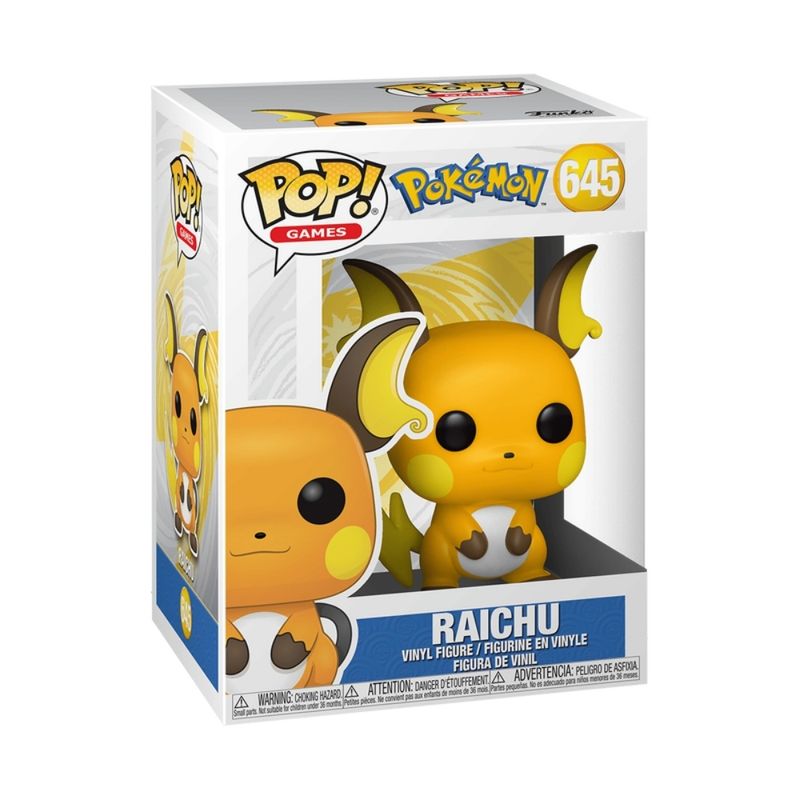 Figura-de-Vinil---Funko-POP-Games---Pokemon---Raichu---Candide-1