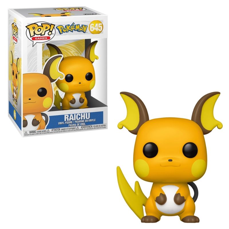 Figura-de-Vinil---Funko-POP-Games---Pokemon---Raichu---Candide-2