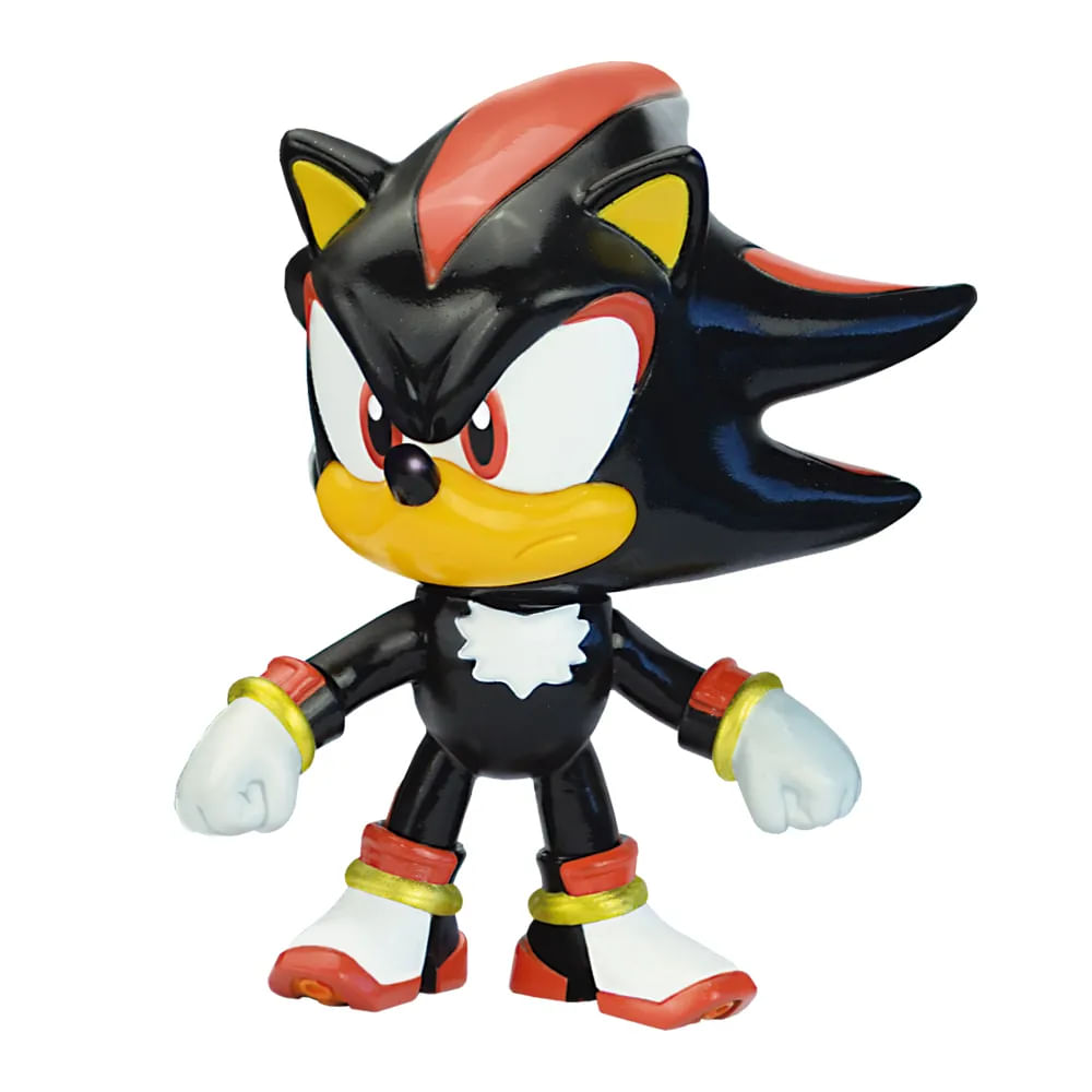 Boneco FandomBox - Turma do Sonic - Shadow - Lider - Ri Happy
