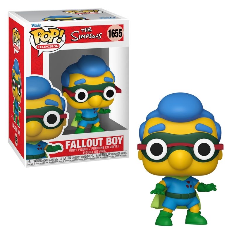 Figura-de-Vinil---Funko-POP-Television---The-Simpsons---Milhouse-como-Fallout-Boy---Candide-2