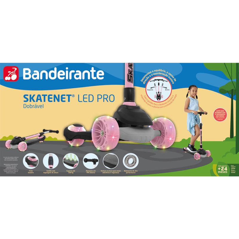Skatenet---Led-Pro---Dobravel---Rosa---Bandeirante-9