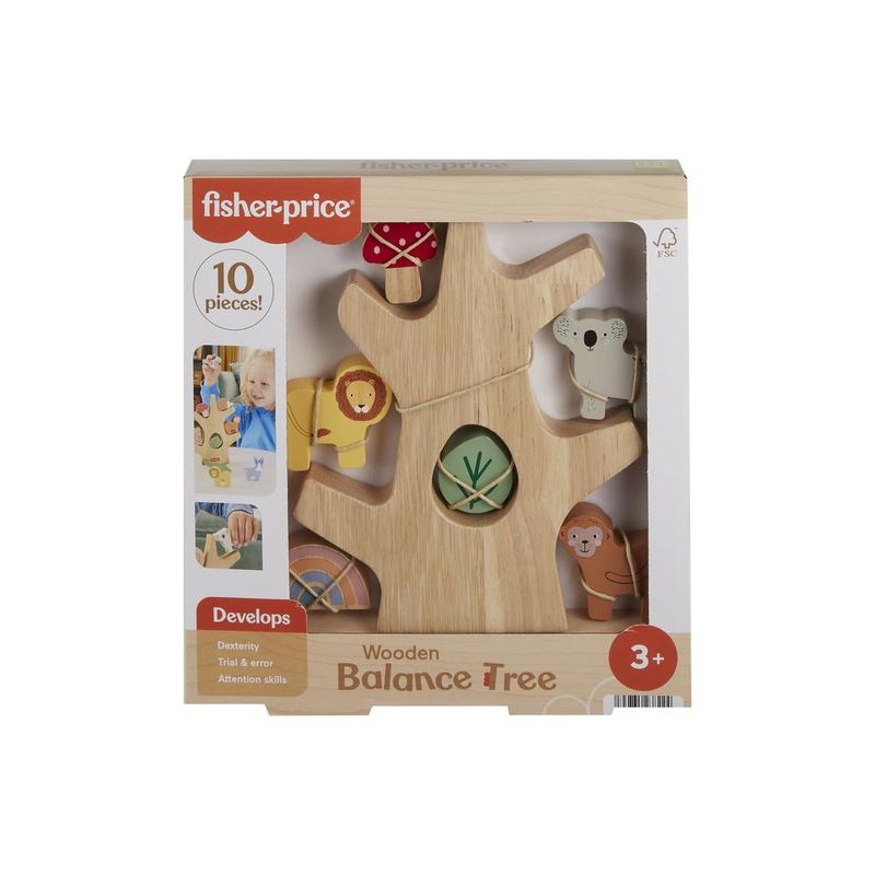 Brinquedo-de-Empilhar---Bichinhos-de-Madeira---Fisher-Price-2