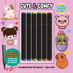 Livro-Para-Colorir---Fofo-e-Confortavel---Negrito-Facil---Rosa---Catavento-0