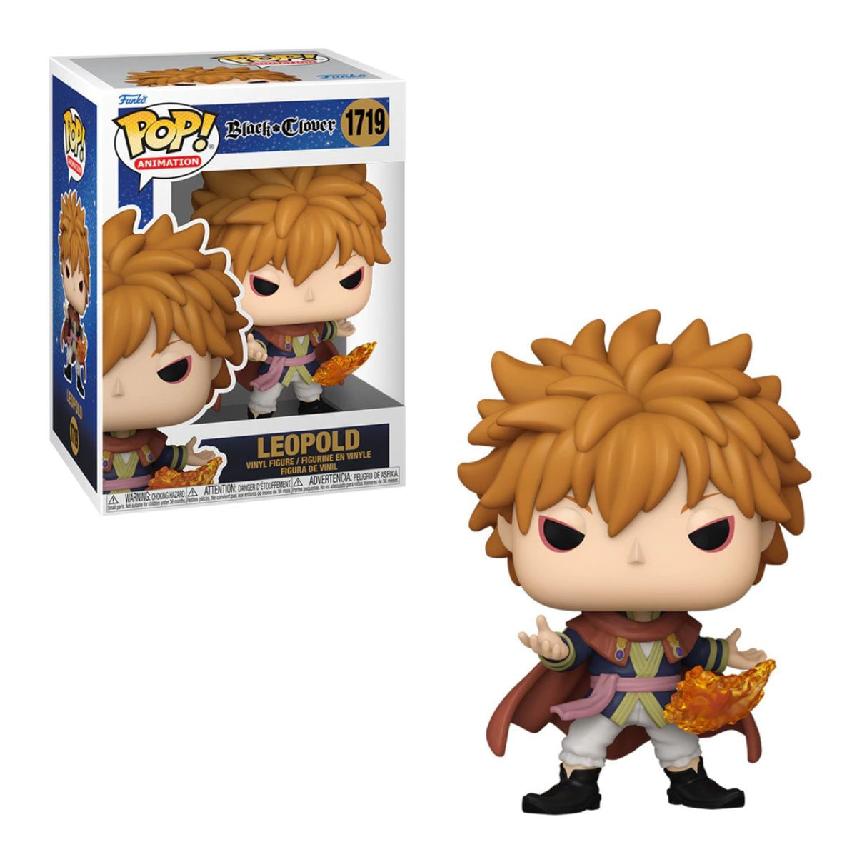 Pop Animation Black Clover Leopold 1719 Funko 80294 - Ri Happy
