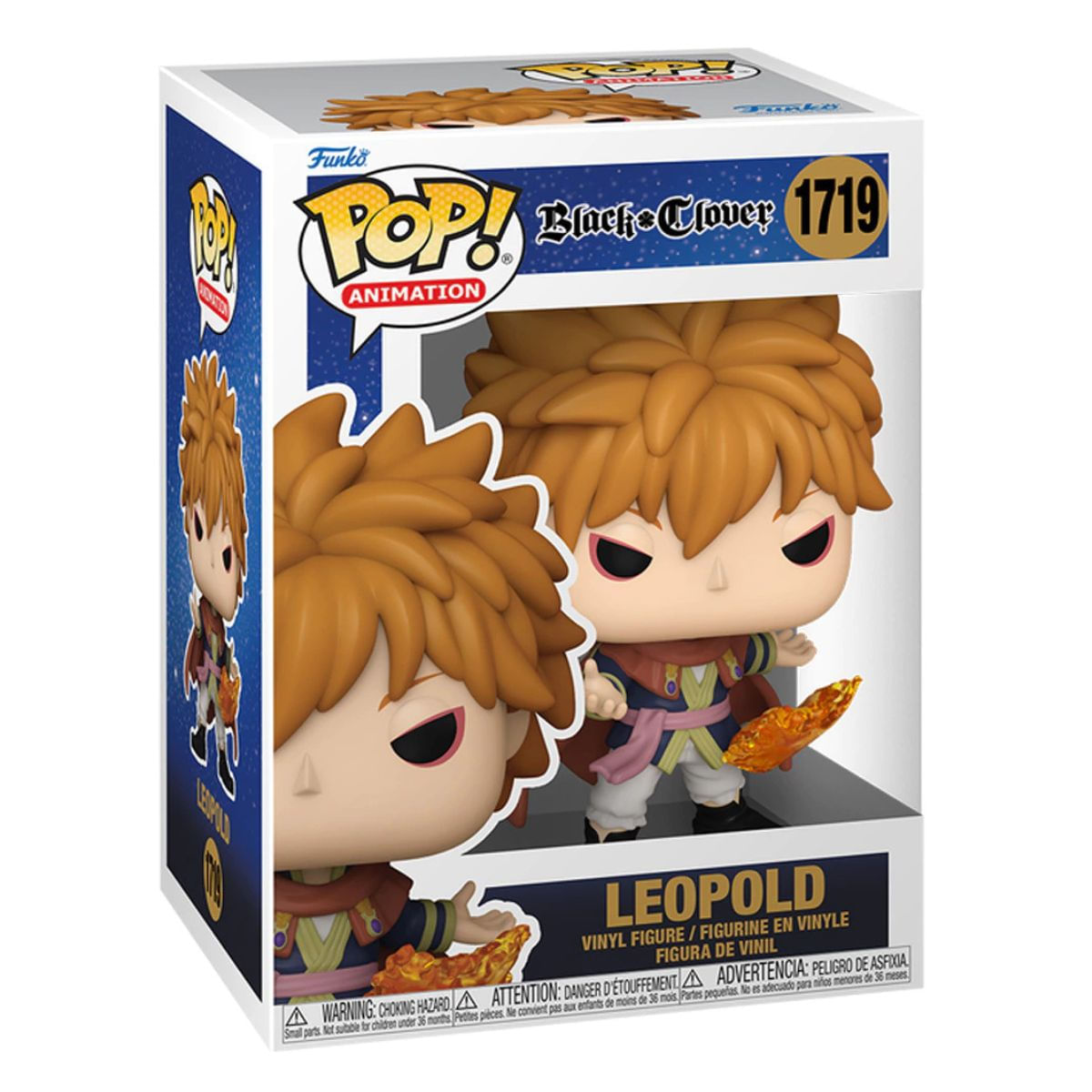 Pop Animation Black Clover Leopold 1719 Funko 80294 - Ri Happy
