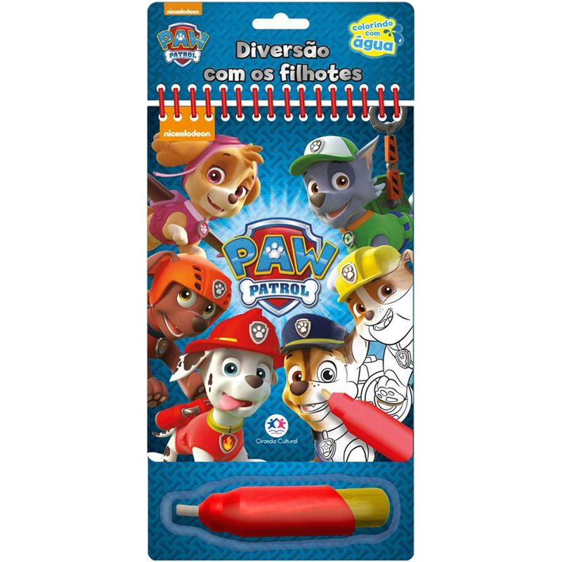 Livro-Para-Colorir---Patrulha-Canina---Diversao-Com-Os-Filhotes---Catavento-0