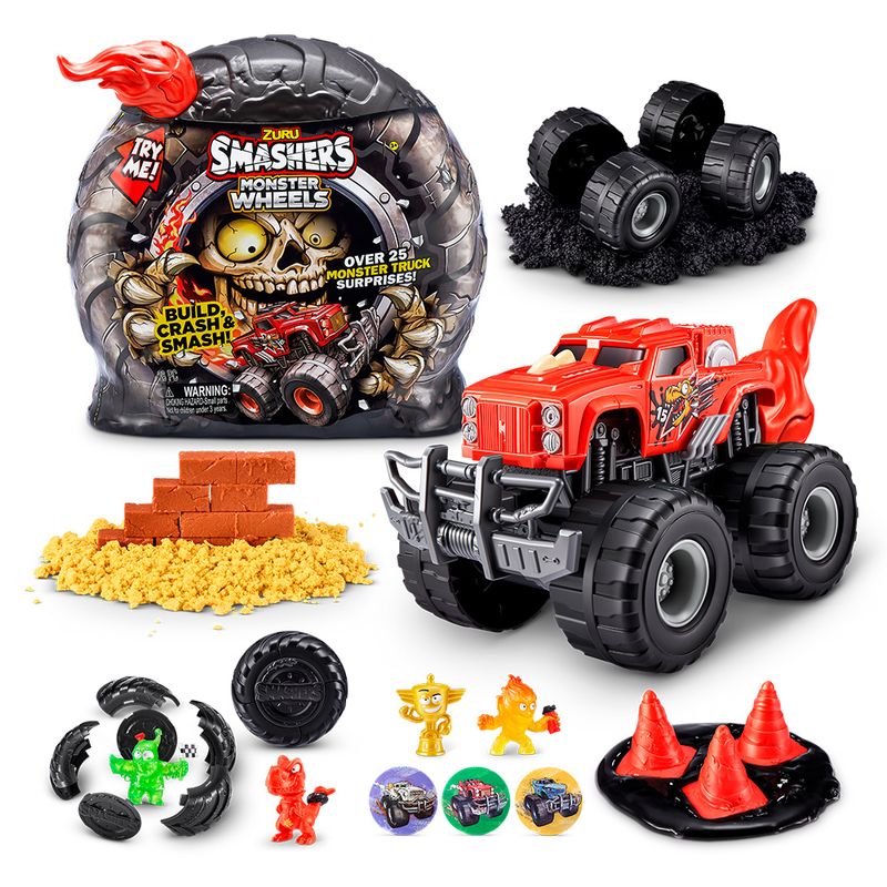 Playset-e-Mini-Figura---Smashers-Monster-Truck---Serie-1---Sortido---Fun--15