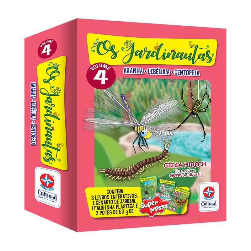 Livro---Os-Jardinautas---Vol-4---Tatuzinho-Centopeia-Aranha---Estrela-0