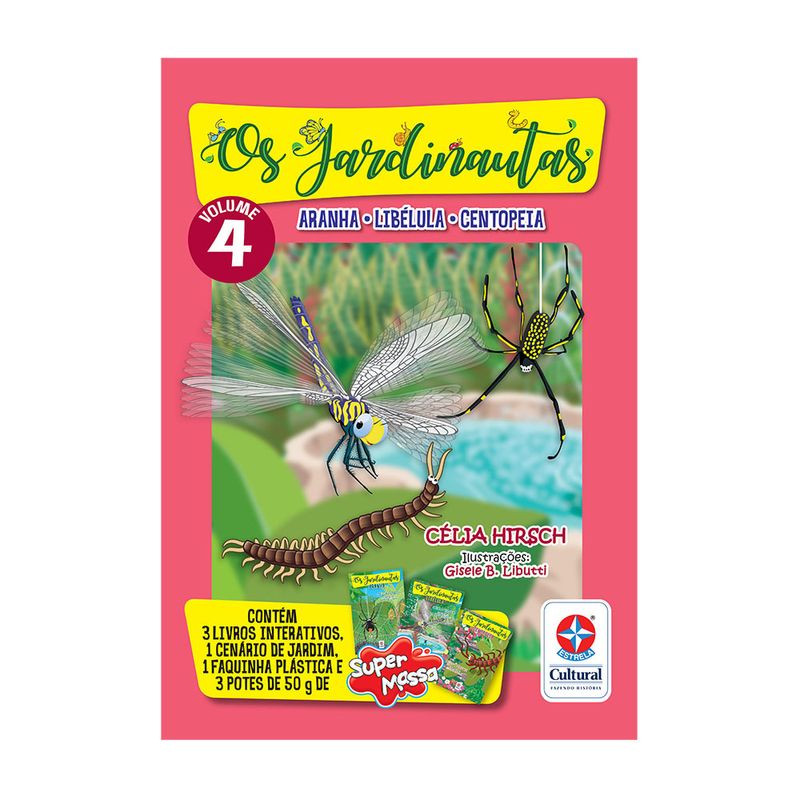 Livro---Os-Jardinautas---Vol-4---Tatuzinho-Centopeia-Aranha---Estrela-2