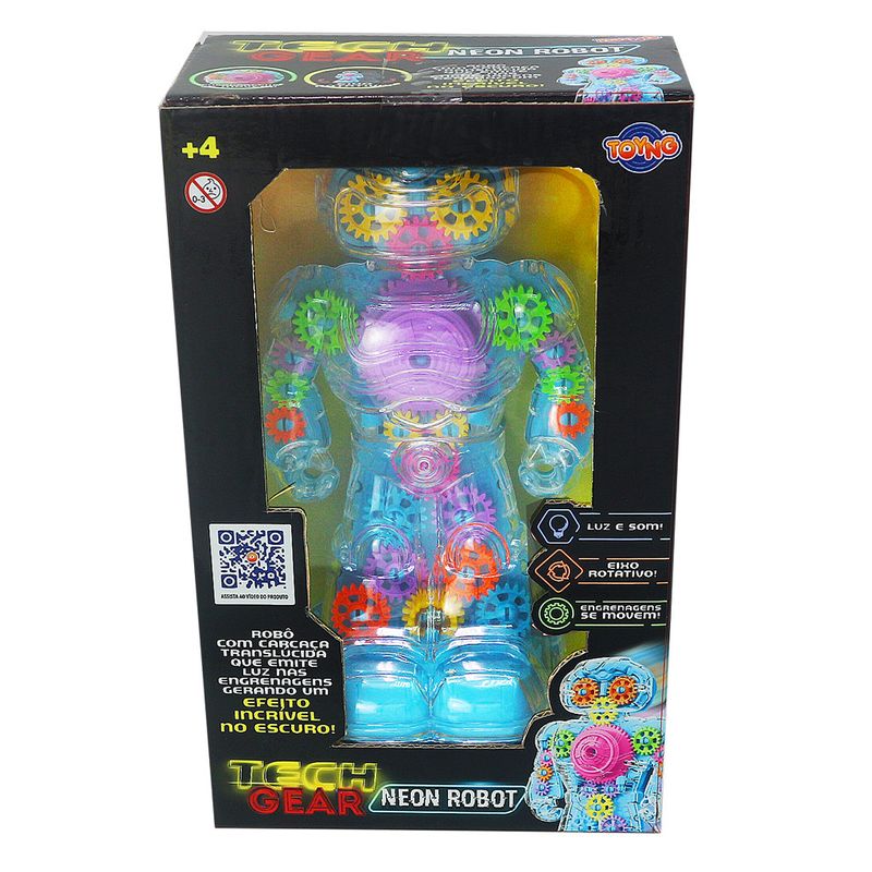 Robo-com-Luzes---Tech-Gear-Neon-Robot---23-Cm---Sortido---Toyng-3