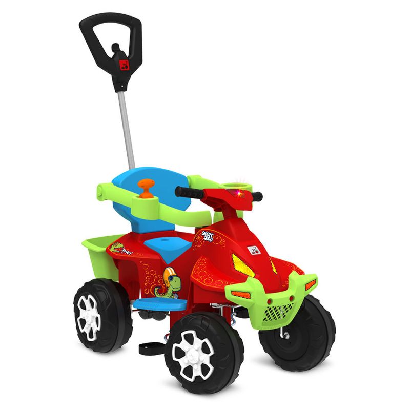 Mini-Veiculo-de-Passeio-com-Pedal---De-0-kg-a-35-kg---Vermelho---Bandeirante-0