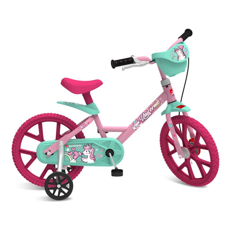 Bicicleta---Unicornio---Aro-14---Rosa---Bandeirante-0