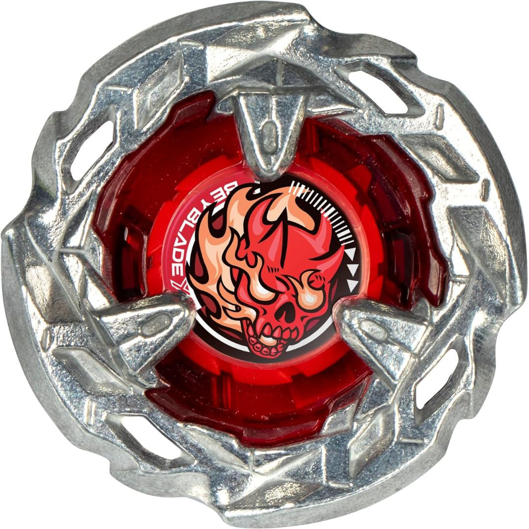 Beyblade X Scythe Incendio 4-60T Pião Lançador Hasbro F9583 - Ri Happy